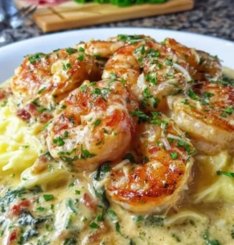Creamy Tuscan Shrimp