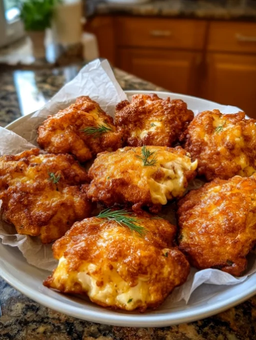 Crispy Chicken Fritters