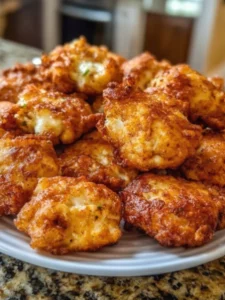 Crispy Chicken Fritters