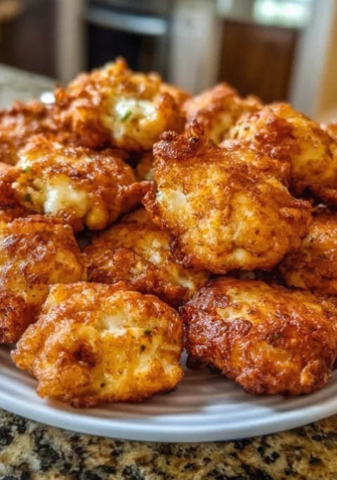 Crispy Chicken Fritters