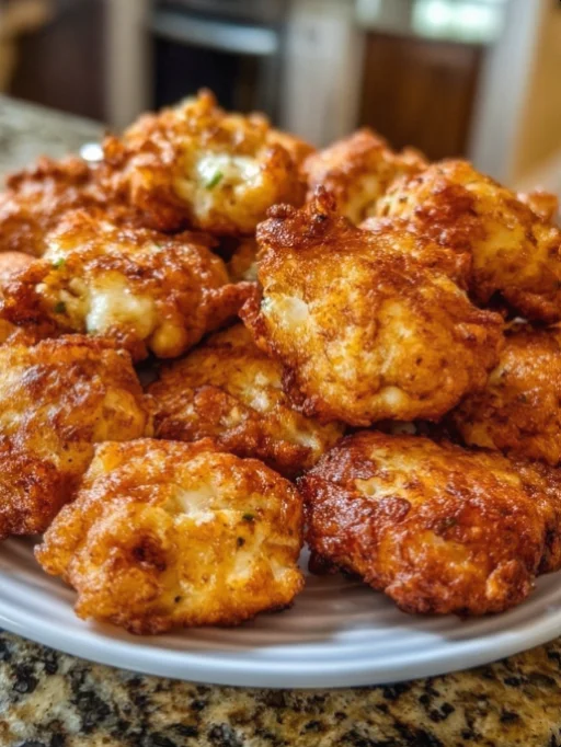 Crispy Chicken Fritters
