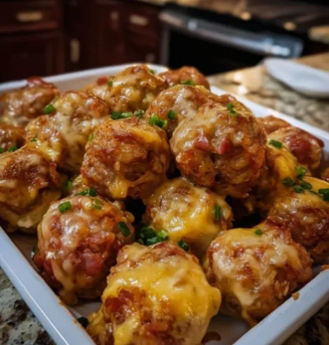 crispy hashbrown sausage bites