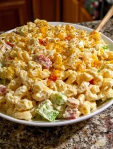 Deviled Egg Pasta Salad