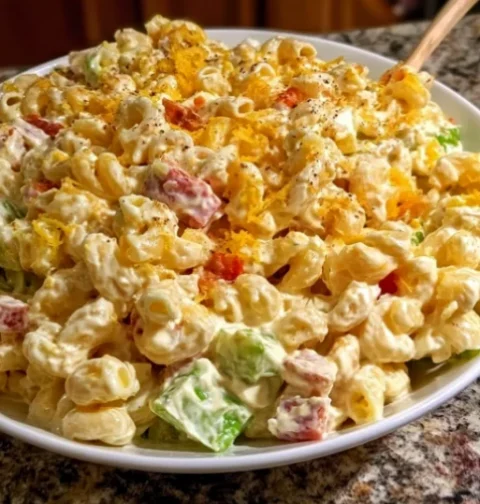 Deviled Egg Pasta Salad