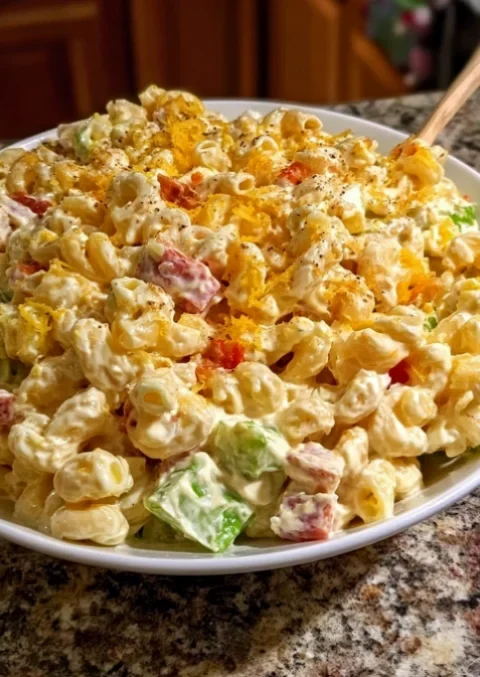 Deviled Egg Pasta Salad