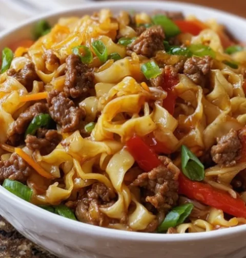 Easy Beef and Noodle Stir-Fry