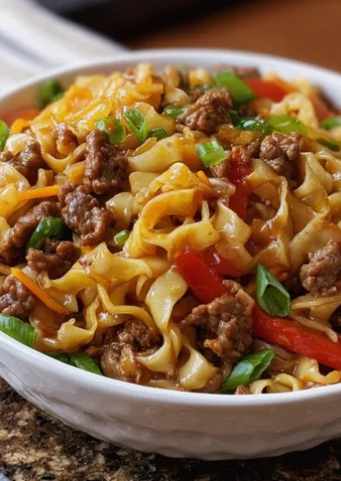 Easy Beef and Noodle Stir-Fry