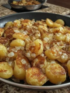Fried Potatoes and Onions