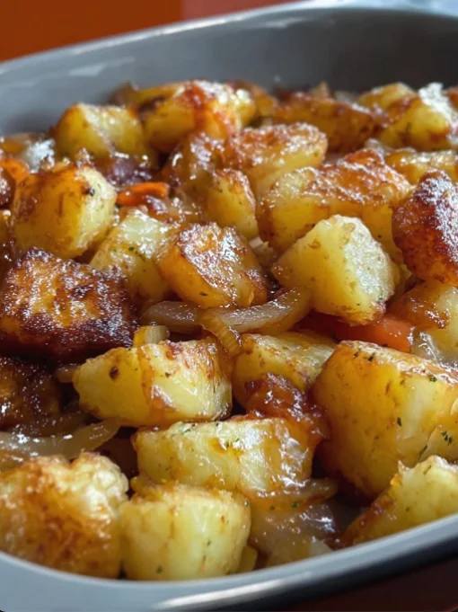 Fried Potatoes and Onions