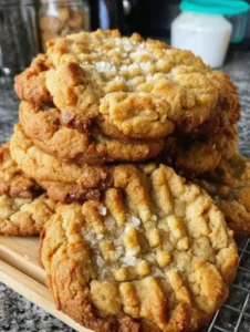 GIGANTIC peanut butter cookies