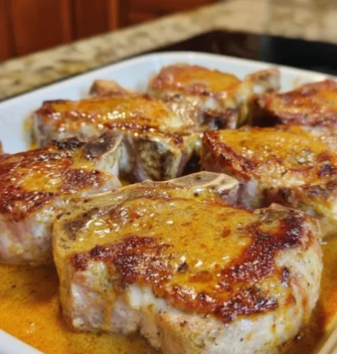 Honey Mustard Pork Chops