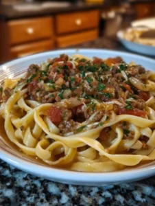 Italian Drunken Noodles