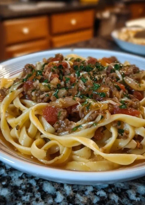 Italian Drunken Noodles