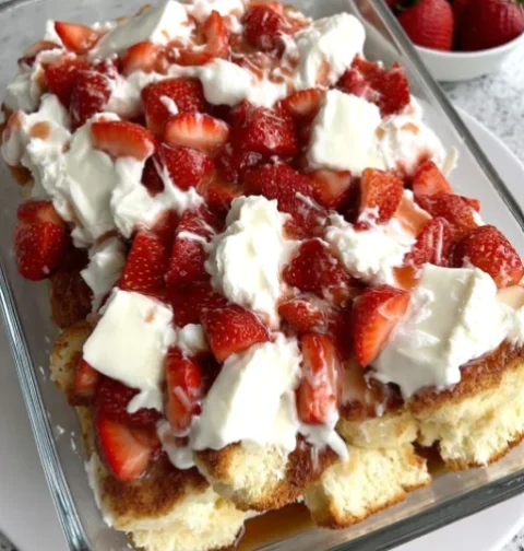 Italian-Style Strawberry Shortcake