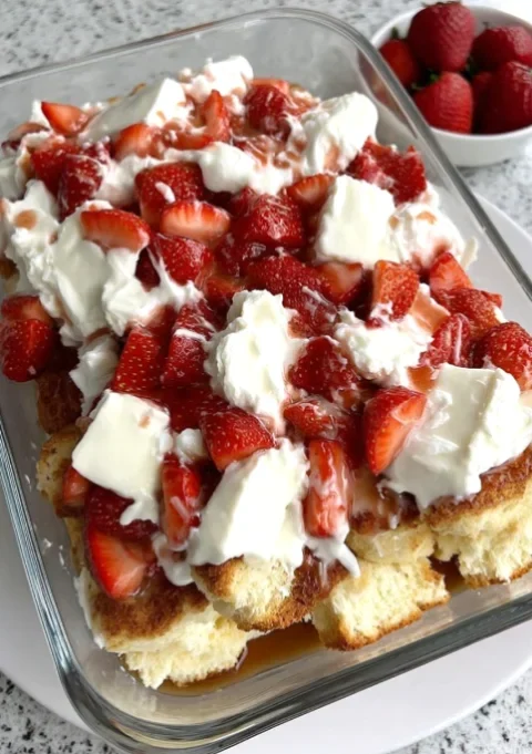 Italian-Style Strawberry Shortcake