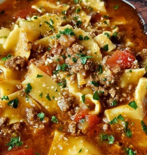 Lasagna Soup