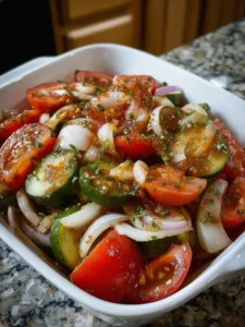 Marinated Cucumbers
