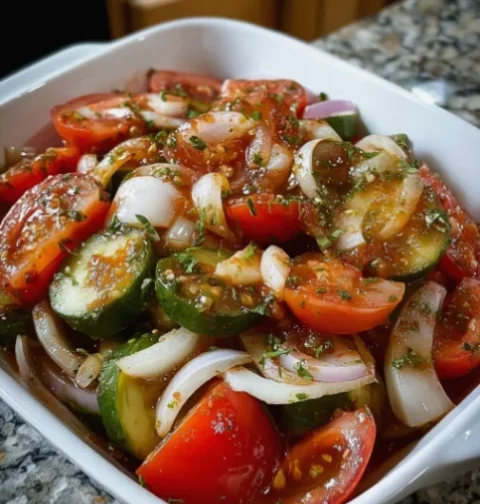Marinated Cucumbers