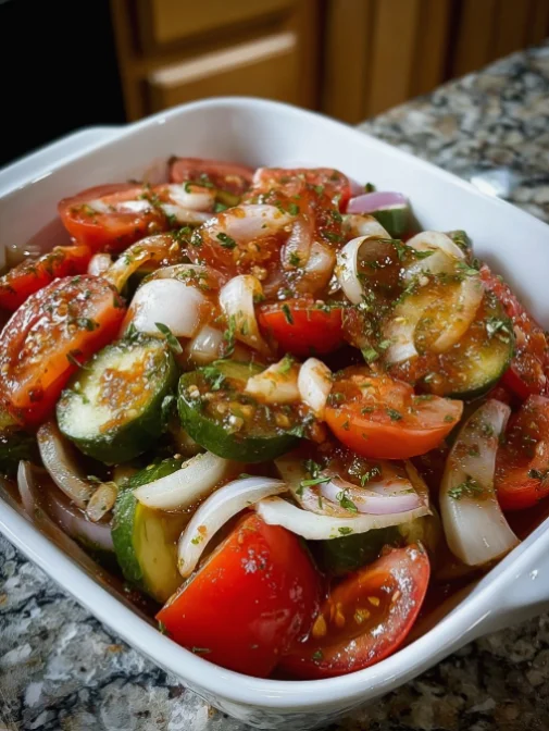Marinated Cucumbers