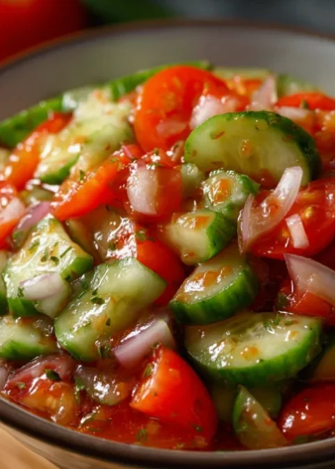 Marinated Cucumbers
