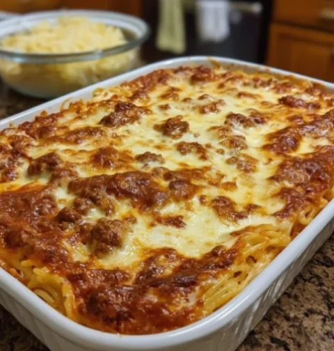 Million Dollar Spaghetti Casserole