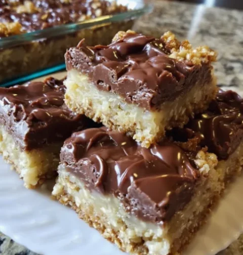 No-Bake Chocolate Oat Bars
