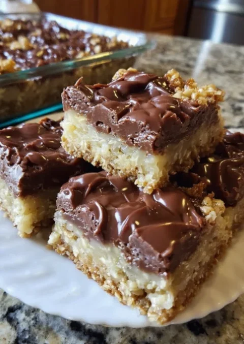 No-Bake Chocolate Oat Bars