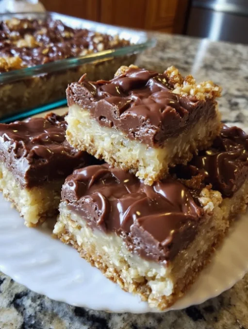 No-Bake Chocolate Oat Bars