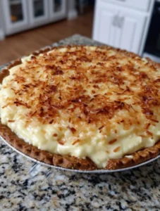 Old Fashioned Coconut Cream Pie