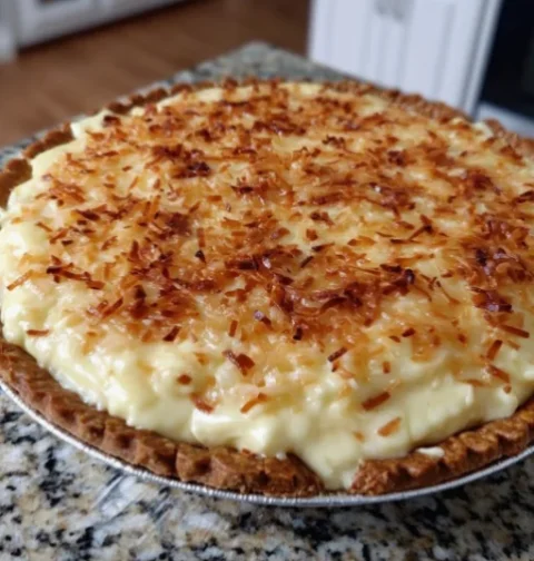 Old Fashioned Coconut Cream Pie