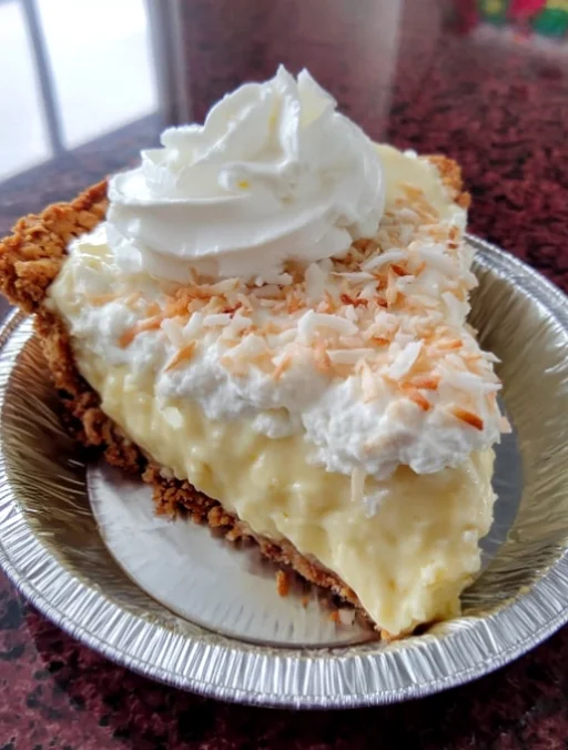 Old Fashioned Coconut Cream Pie
