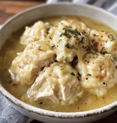 Old-Fashioned Southern Chicken and Dumplings