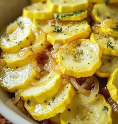 Old School Squash and Onions