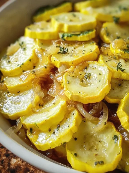 Old School Squash and Onions