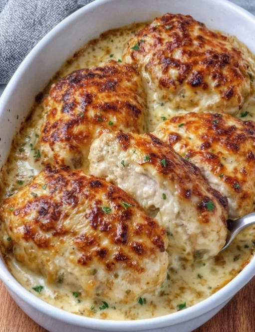 Oven-Baked 3-Ingredient Chicken Continental Royale