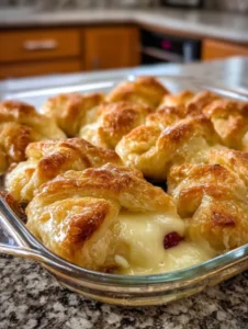 Oven Baked 3-Ingredient Crescent Brie Bites