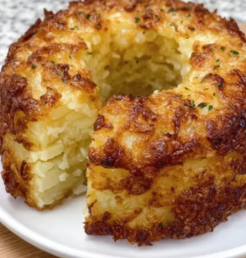 Oven-Baked Potato Ring Mold