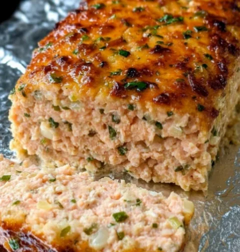 Oven Baked Salmon Loaf