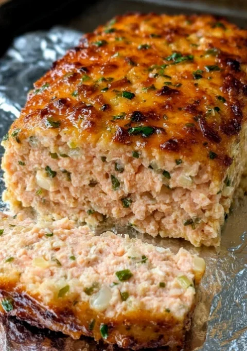 Oven Baked Salmon Loaf