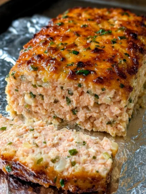 Oven Baked Salmon Loaf