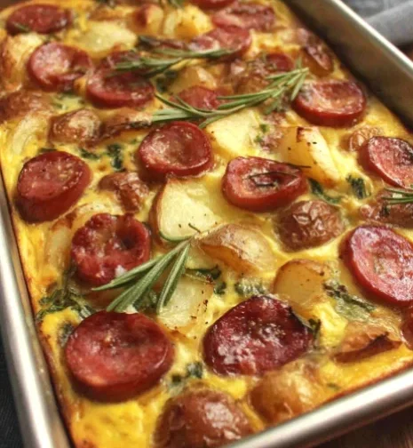 Oven Roasted Sausage and Potatoes