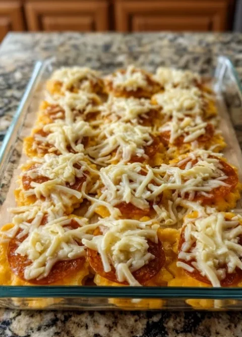 Pepperoni Pizza Crackers
