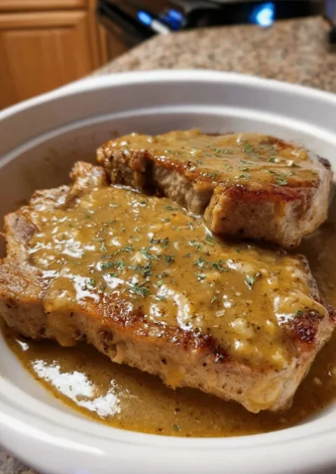 Pork Chops with Gravy