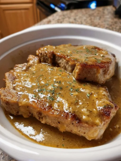 Pork Chops with Gravy