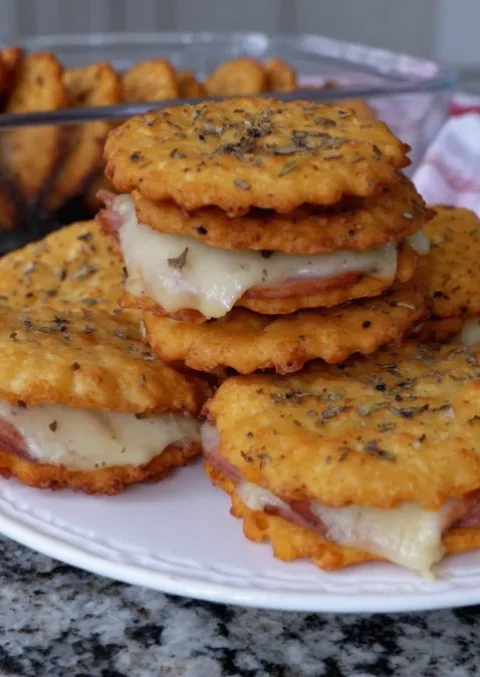 Ritz Cracker Party Sandwiches