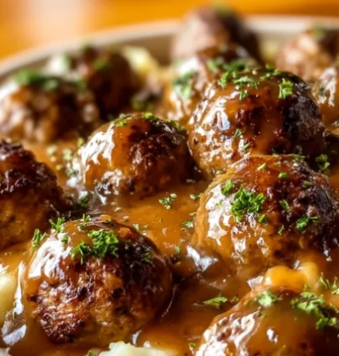 Salisbury Steak Meatballs
