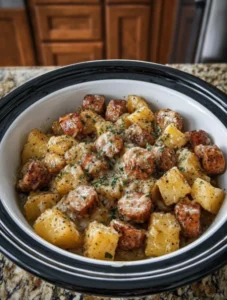 Sausage and Pineapple Casserole