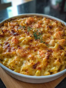 Seafood Mac and Cheese