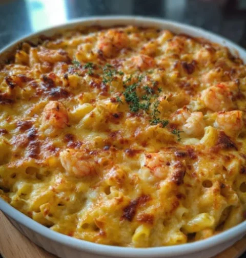 Seafood Mac and Cheese