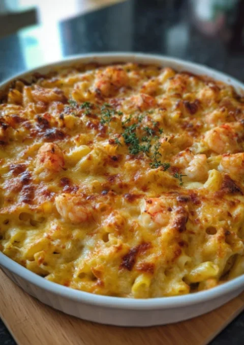 Seafood Mac and Cheese